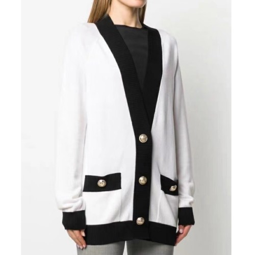 [Balmain] 발망 로고 자수 가디건 20022332