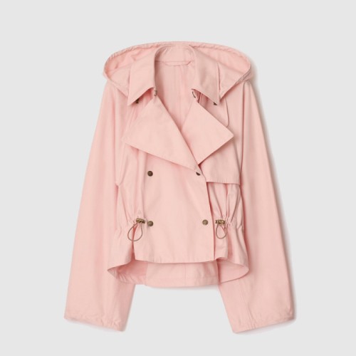 [Burberry] 버버리 트로피컬 개버딘 후드 트렌치 재킷 81109581