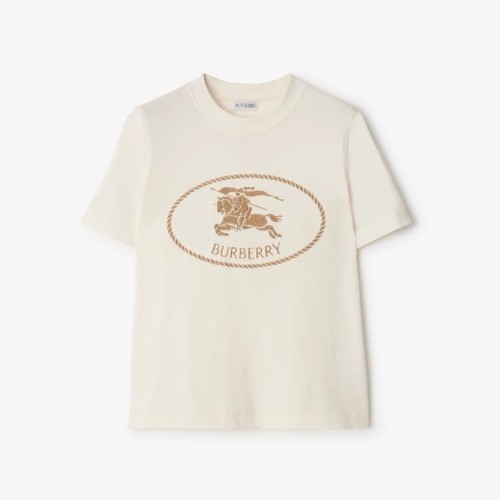 [Burberry] 버버리 나이트 스탬프 코튼 티셔츠 81098171