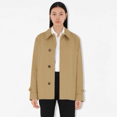 [Burberry] 버버리 쇼트 개버딘 카 코트 80931311