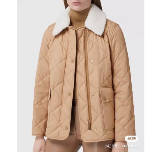 [Burberry] 버버리 남/여 양모 카라 탈부착 누빔 자켓 22103145