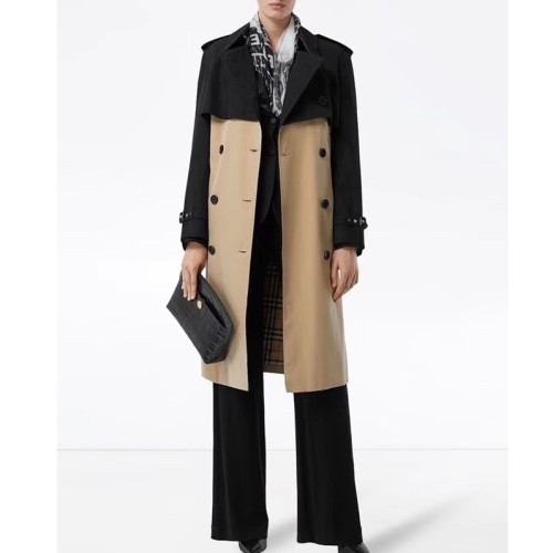 [Burberry] 버버리 개버딘 배색 코트 20081834