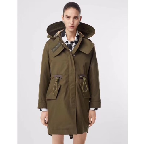 [Burberry] 버버리 개버딘 야상 후드 코트 20081831