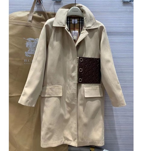 [Burberry] 버버리 레더 빈티지 트렌치 코트 19100833