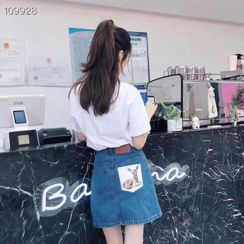 [Burberry] 버버리 데님 스커트 19070631
