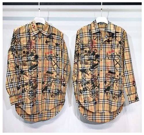 [Burberry] 버버리 체크 프린팅 셔츠 18122832