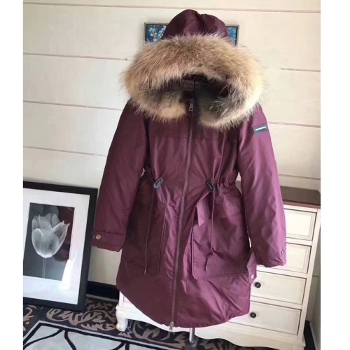 [Burberry] 버버리 후드 퍼 패딩 18010935