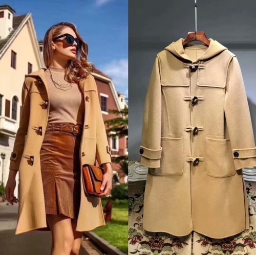 [Burberry] 버버리 이중지 더플 코트 17112434