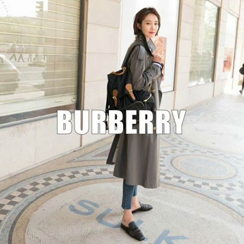 [Burberry] 버버리 고준희 트로피컬 개버딘 트렌치코트