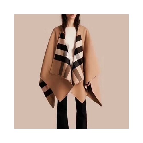 [Burberry] 버버리 체크 메리노 울 판초 BU-40294061