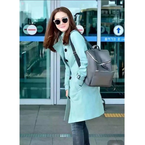 [Burberry] 버버리 블루 코트 (최지우 착용 상품)