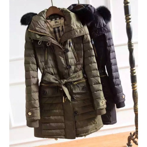 [Burberry] 버버리 가로누빔 퍼 패딩(2컬러)
