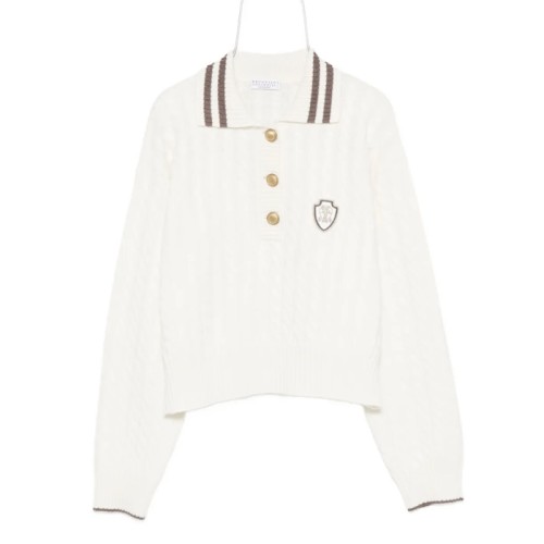 [Brunello Cucinelli] 브루넬로 쿠치넬리 cable-knit jumper M12731505