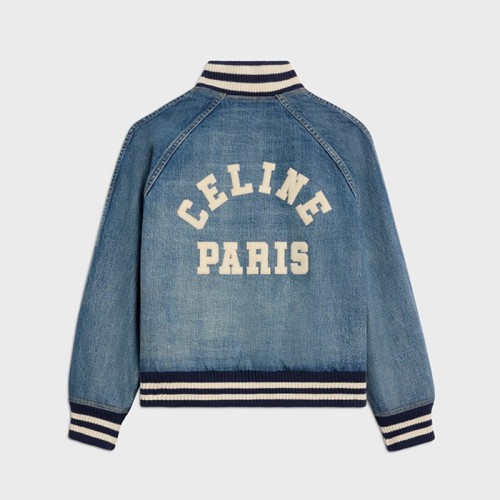 [Celine] 셀린느 데님 테디 재킷 2Q930777Y.08HE