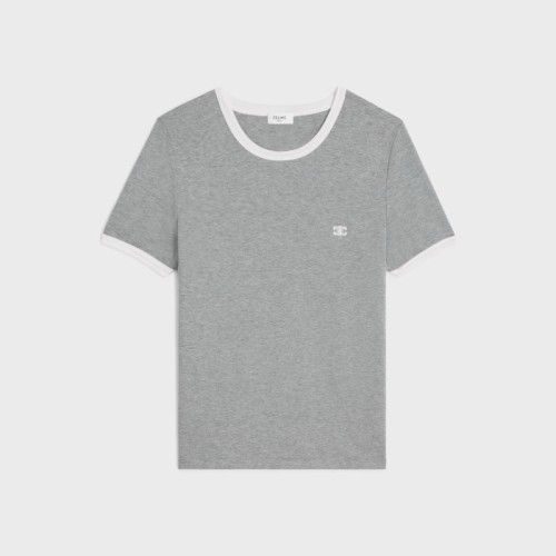 [Celine] 셀린느 70’S TRIOMPHE T-SHIRT IN COTTON JERSEY GREY 2X92K671Q.09OW