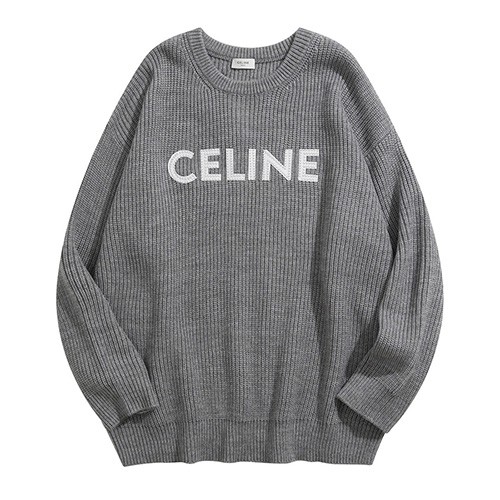 [Celine] 셀린느 고 아플리케 크루넥 울 니트 22112146