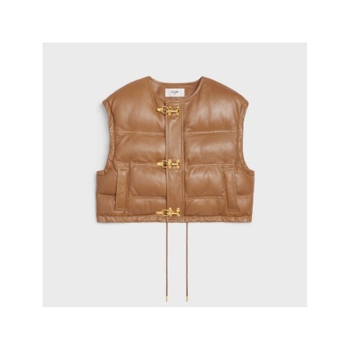 [Celine] 셀린느 램스킨 퀄트 베스트 21100937