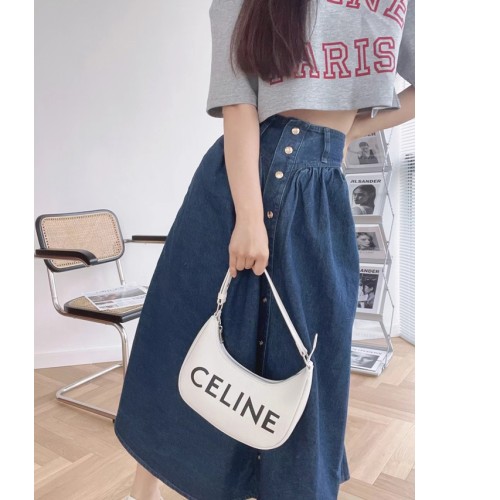 [Celine] 셀린느 데님 롱 스커트 21061532