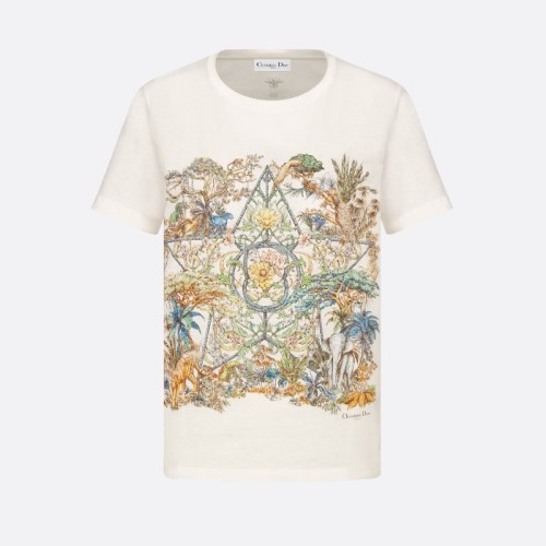 [Dior] 디올 디올 Etoile de Voyage 모티브 티셔츠 343T09A4501_X0831