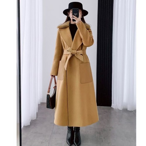 [Fendi] 펜디 캐시미어 밍크 퍼 코트 22121736