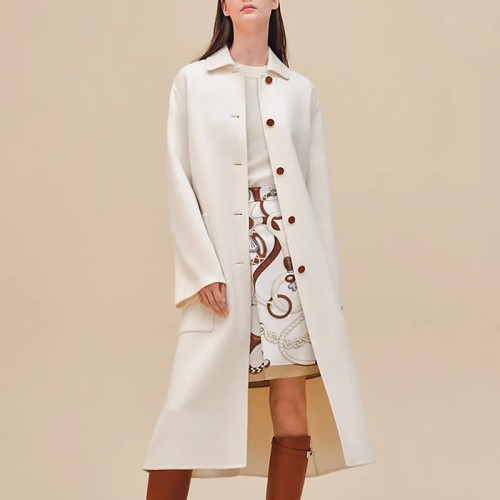 [Hermes] 에르메스 캐시미어 랩 코트 H4H0100DAA336