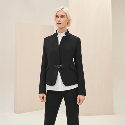 [Hermes] 에르메스 Jacket in scuba wool H3H0217DX0234