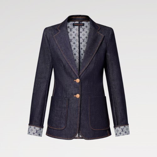 [Louis vuitton] 루이비통 Denim Preppy Blazer 1AI146
