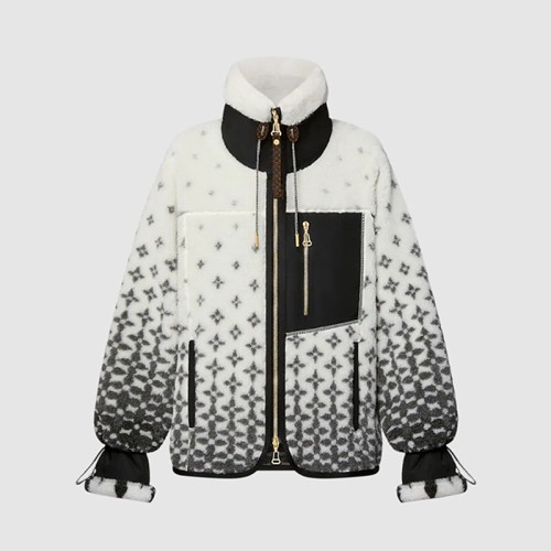 [Louis vuitton] 루이비통 옹브레 모노그램 플리스 재킷 1AGBX8