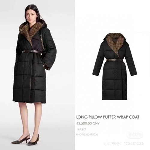 [Louis vuitton] 루이비통 Long Pillow Puffer Wrap Coat 22090352