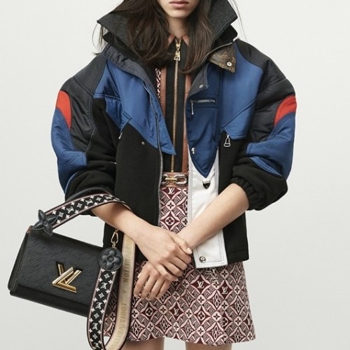 [Louis vuitton] 루이비통 레더 자카드 스커트 20120232
