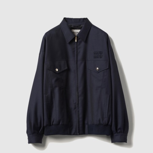 [Miumiu] 미우미우 Batavia blouson jacket ML1059_11AD_F0008_S_OOO