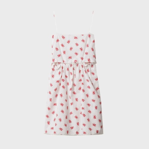 [Miumiu] 미우미우 포플린 드레스 Slubbed poplin dress MF5910 17O3 F0970 S OOO