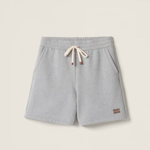[Miumiu] 미우미우 Cotton fleece Bermudas MJP338_13UK_F0031_S_OOO