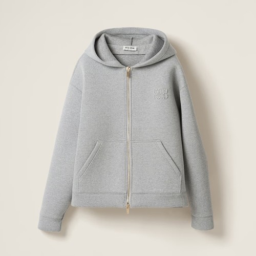[Miumiu] 미우미우 남/여 엠브로이더드 코튼 후디 MJL967_13TC_F0031_S_232