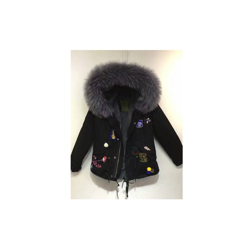 [Mr & Mrs Fur] Women Short Coat  라쿤 퍼 161020-5