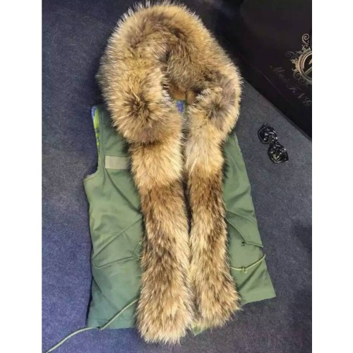 [Mr & Mrs Fur] 미스터 앤 미세스 퍼 카키 조끼