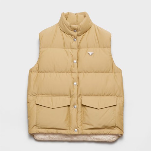 [Prada] 프라다 중량 기능성 소재 다운 베스트 29A286_13GP_F0594_S_OOO
