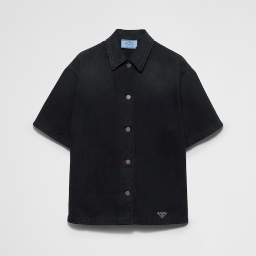 [Prada] 프라다 남/여 데님 셔츠 GFC053_148J_F0557_S_OOO