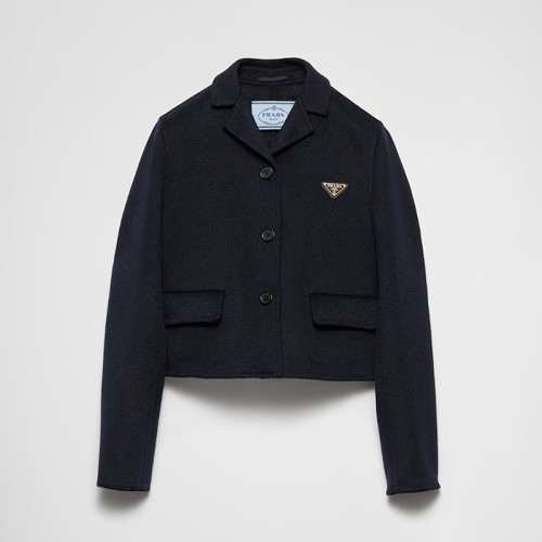 [Prada] 프라다 싱글 브레스티드 캐시고라 자켓 P510N_13FY_F0008_S_222
