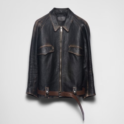 [Prada] 프라다 가죽 블루종 재킷 58A170_1455_F0002_S_OOO
