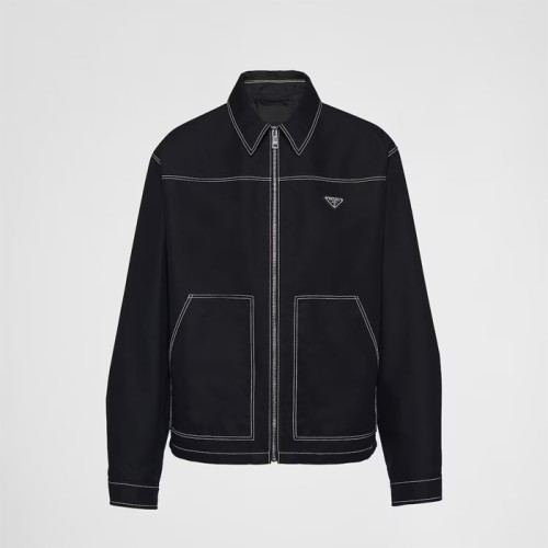 [Prada] 프라다 테크니컬 패브릭 블루종 재킷 SGC278_11HJ_F0002_S_232