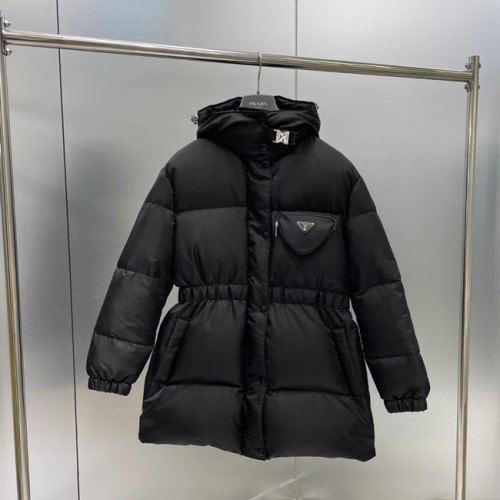 [Prada] 프라다 리나일론 구스 다운 패딩 21120430