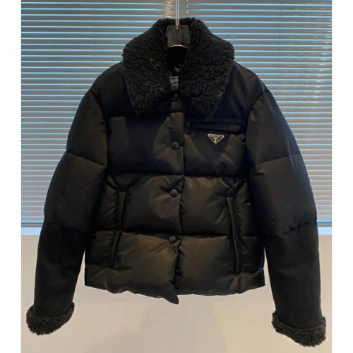 [Prada] 프라다 로고 양모 다운 자켓 20102940