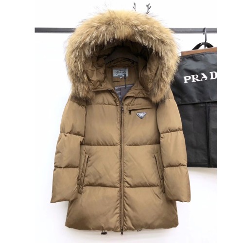 [Prada] 프라다 후드퍼 구스 다운 패딩 19103031