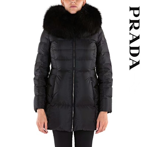 [Prada] 프라다 후드 퍼 패딩 0339#