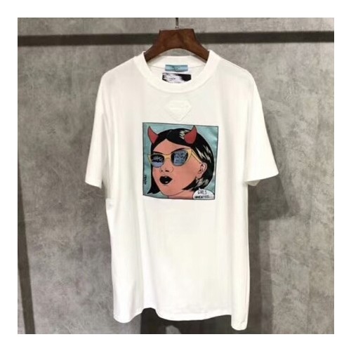 [Prada] 프라다 프린팅 티셔츠 18061234