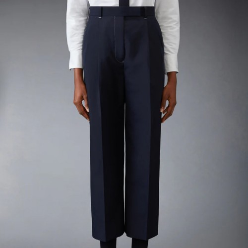[Thom Browne] 톰브라운 톰브라운 스쿨 유니폼 하이웨이스트 여성 팬츠 FTC503A-02872-415