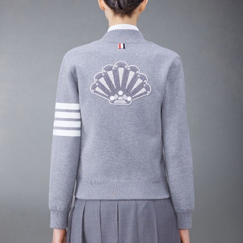 [Thom Browne] 톰브라운 4-바 젬 아이콘 봄버 재킷 FKJ095EY3004055