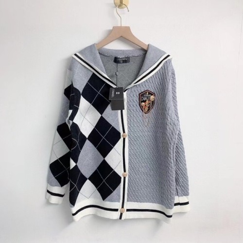 [Thom Browne] 톰브라운 아가일 체크 양모 니트 21100633