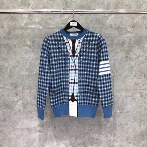 [Thom Browne] 톰브라운 타이 라운드 넥 니트 19102436